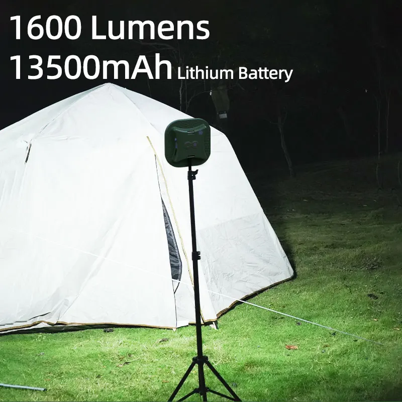 Lampe LED de camping en plein air, lanterne de charge étanche, haute puissance, longue endurance, suspension magnétique, veilleuse, lampe de pêche, cadeau