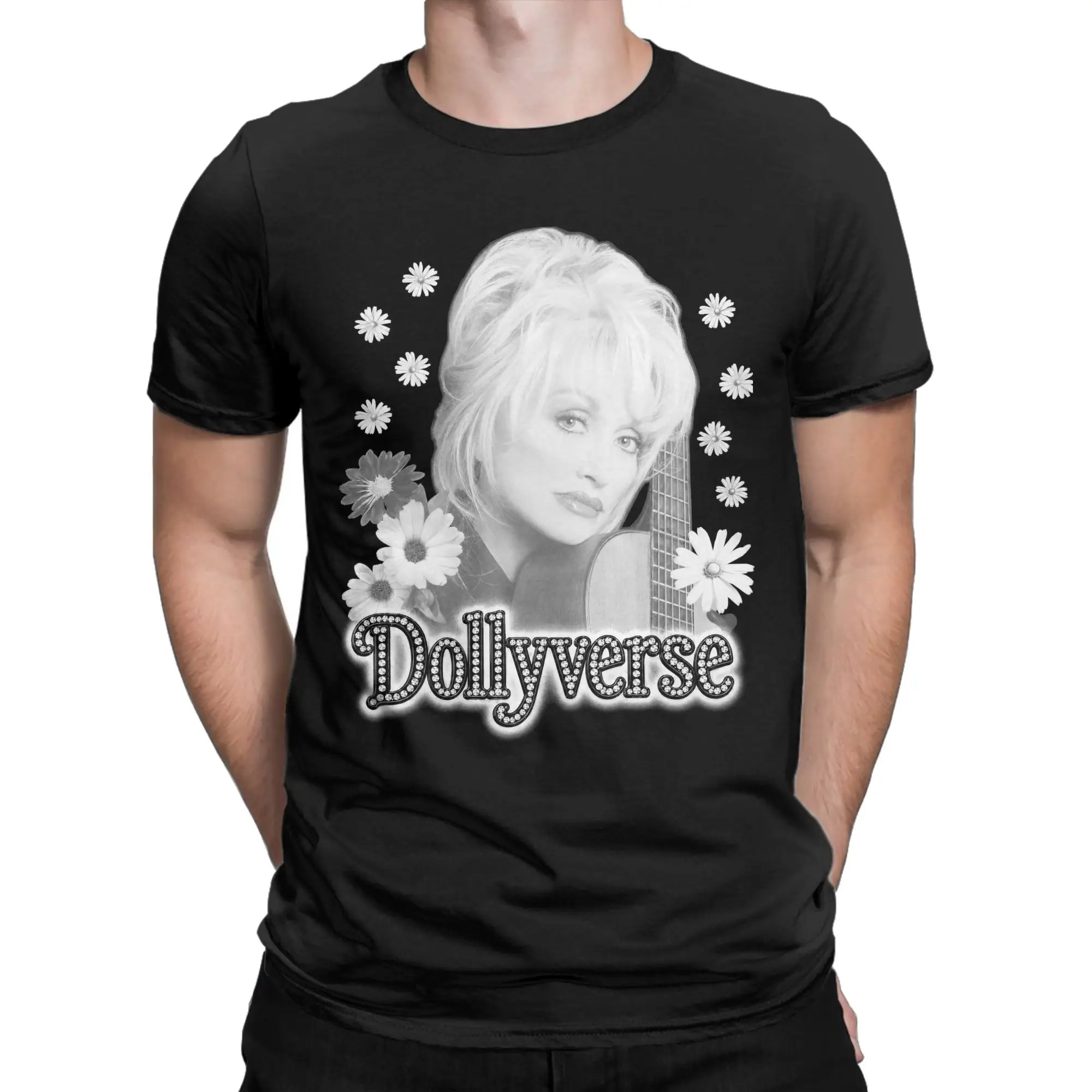 Dollys Partons Memorial T-Shirt Summer  Hip Hop T-Shirts Male 100 Cotton O-Neck Plus Size 5XL Top Tees Short-Sleeve Basic Tops