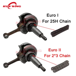 Motorcycle Crankshaft Crank Shaft for Yamaha YBR125 XT125 TTR125 TTR JYM YBR 125 125cc Euro I II 3D9-W1140-00 4 Stroke