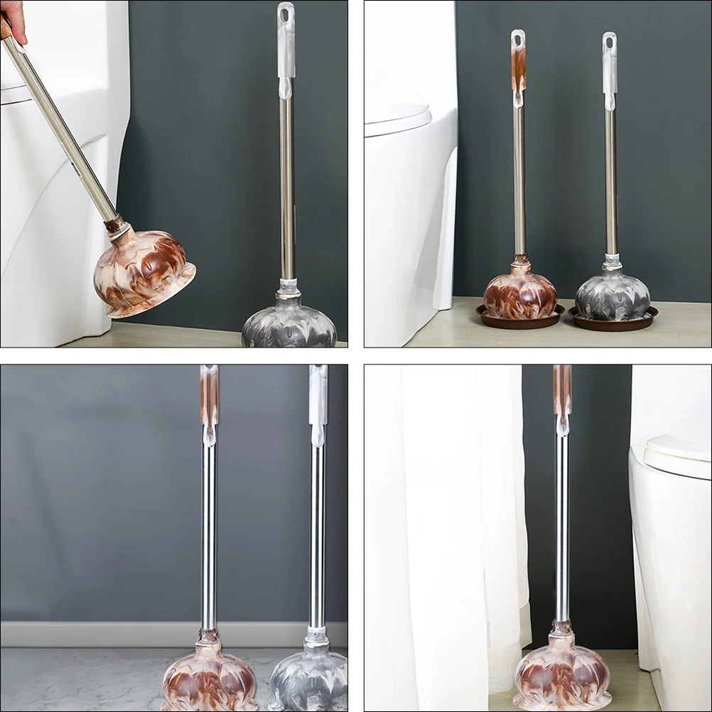 

1Pcs Toilet Plunger Cleaner Closestool Plug Tool Bathroom Suction Clog Remover Practical Home Office Multi-Purpose Drain