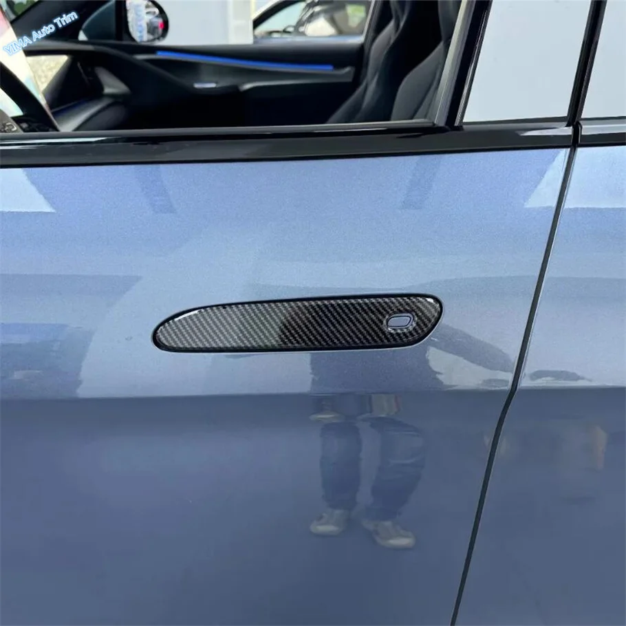 

Outside Rearview Mirror Door Handle Clasing Catch Bowl Decoration Stickers Cover Trim For BYD Sealion 7 Sea lion 07 EV 2024 2025