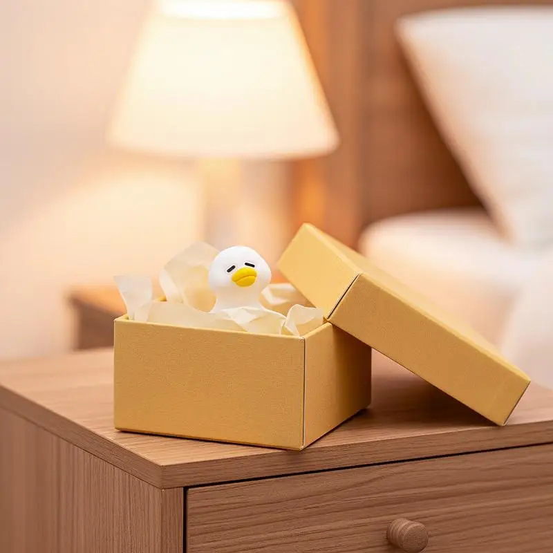 7Pcs Cute Lazy Duck Mini Resin Figurines Multi-Pose Small Statues for Desktop Fairy Garden Home Decor Party Favors
