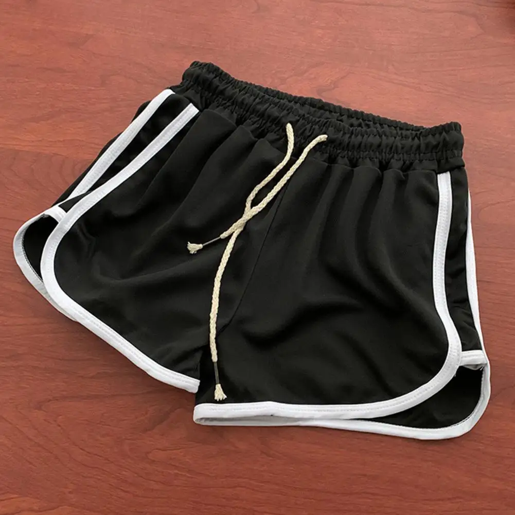 

Comfortable Solid Color Shorts Comfortable Women's Elastic Waistband Casual Shorts in Solid Colors for Running Everyday Wear