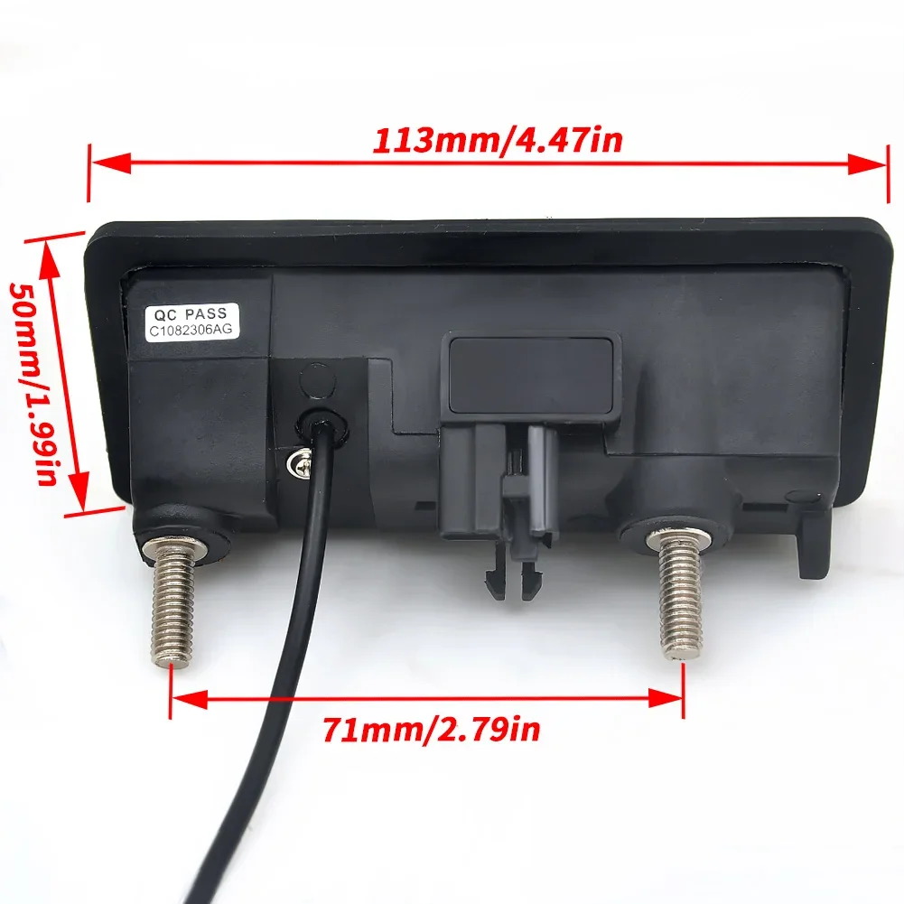 HD1080P AHD Fisheye Vehicle Reverse Backup Trunk Handle Camera For VW Passat B5 CC EOS Golf 4/5Polo Jetta Tiguan Audi A3 A4 A6