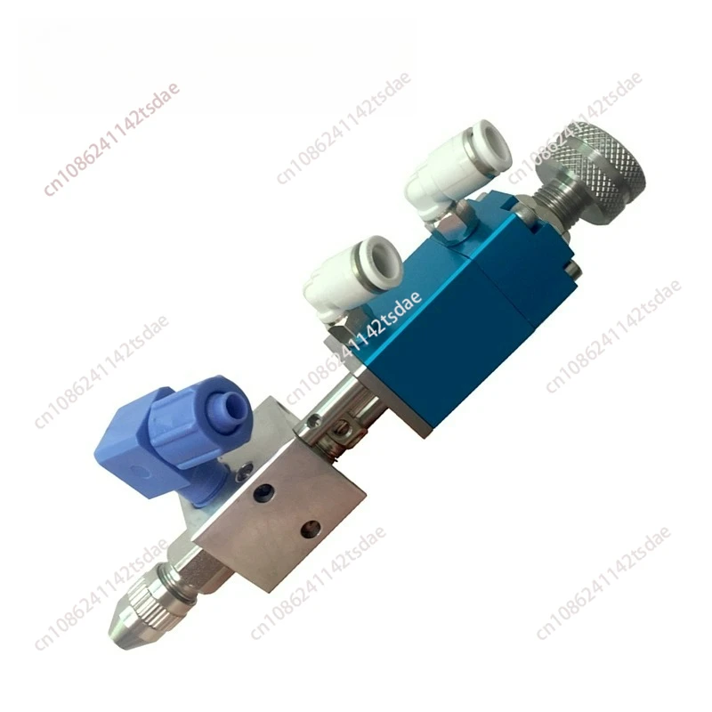 

AF-21A Pneumatic Precision Thimble Dispensing Valve UV Glue Dispenser Valve 0.01ml Y