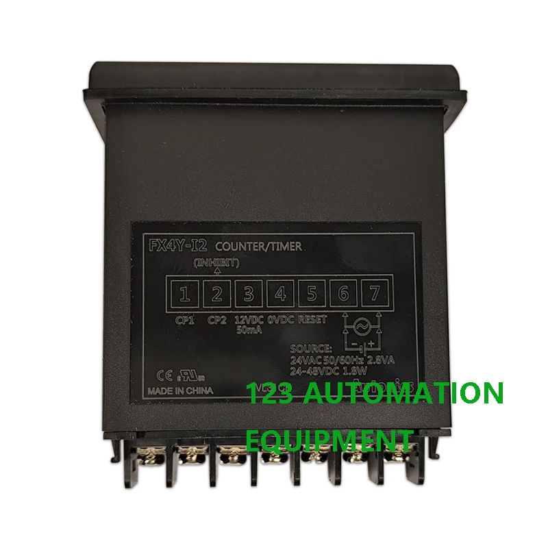 Imagem -02 - Authentic Novidades Autonics Adicionar-subtrair Contador Timer Display tipo Contagem Relé Fx4y-i4 i2 Fx6y-i4 i2