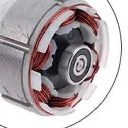 21V bürstenlose Motoreinheit mit 12 Zähnen aus Metall für elektrischen Rasentrimmer, Rasenmäher, Lithium-Batterie, Garten-Unkrautentfernungswerkzeug, schwarz