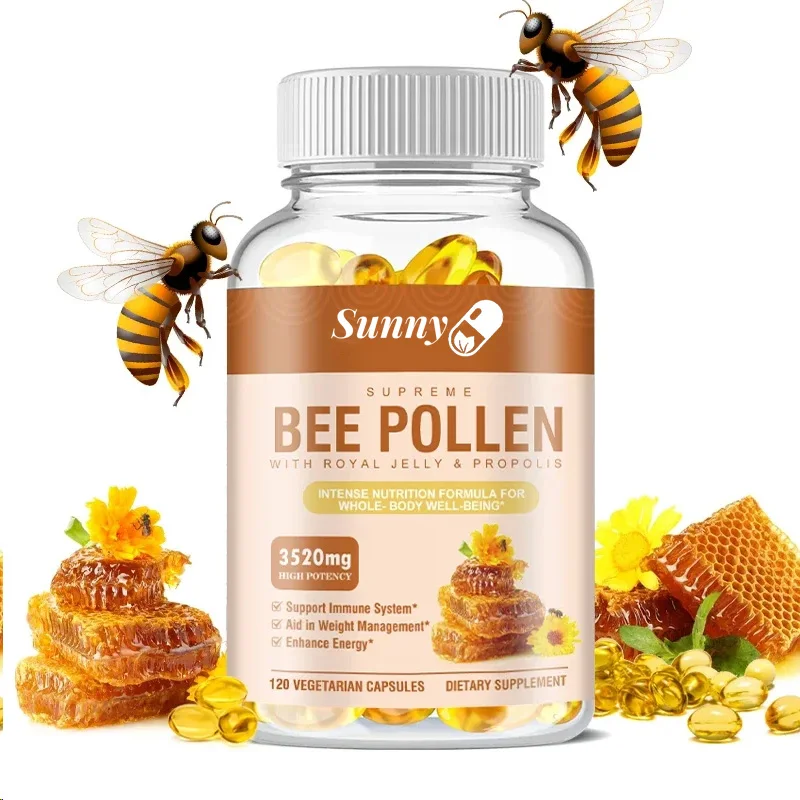 

Pollen Capsules - Joint Support, Promotes Bone , Enhance Immunity, Antioxidant