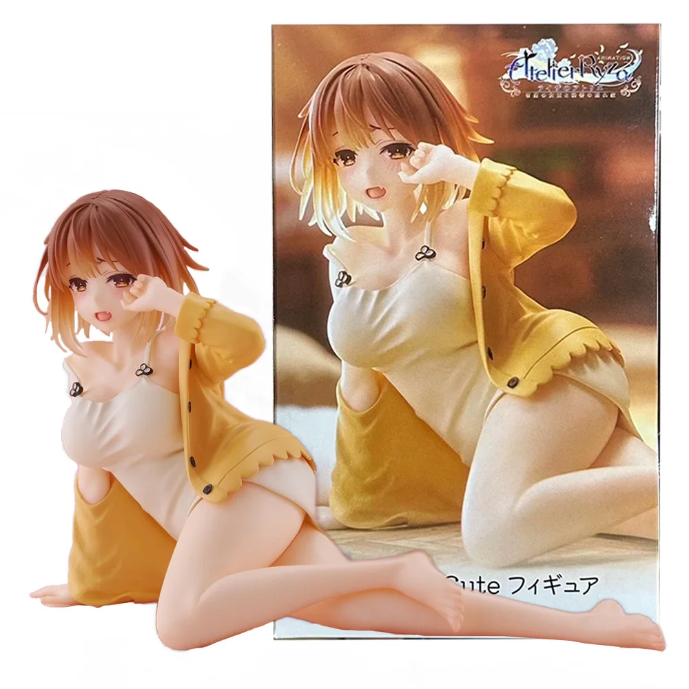 13CM Anime Reisalin Stout Figure Atelier Ryza: Ever Darkness & the Secret Hideout Pajama Ver Model Toy Doll Action Figure PVC