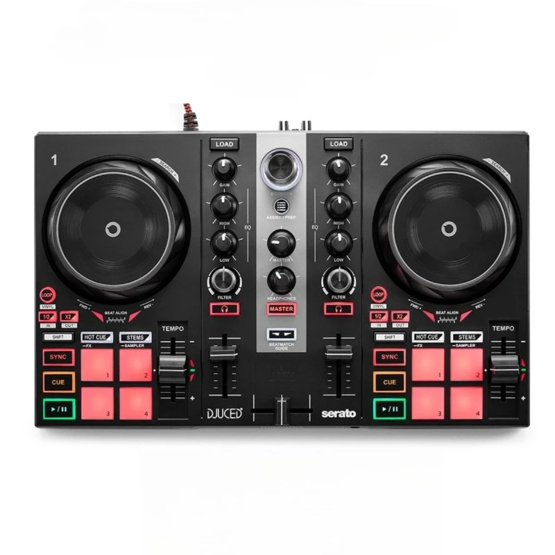 Inpulse200 novice entry-level disc player, digital DJ disc controller