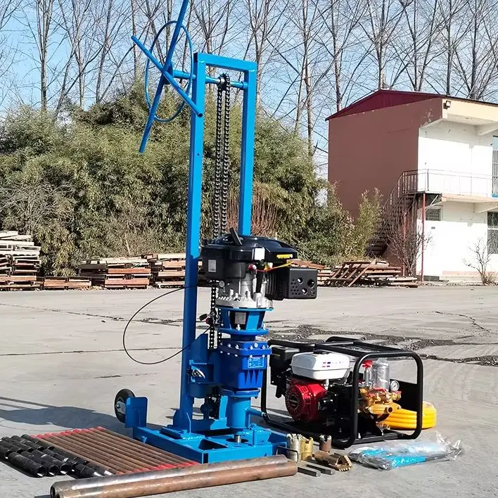 قطر الحفر المخصص 30 مم وعمق الحفر من 0 م إلى 25 م جهاز حفر أخذ العينات #1