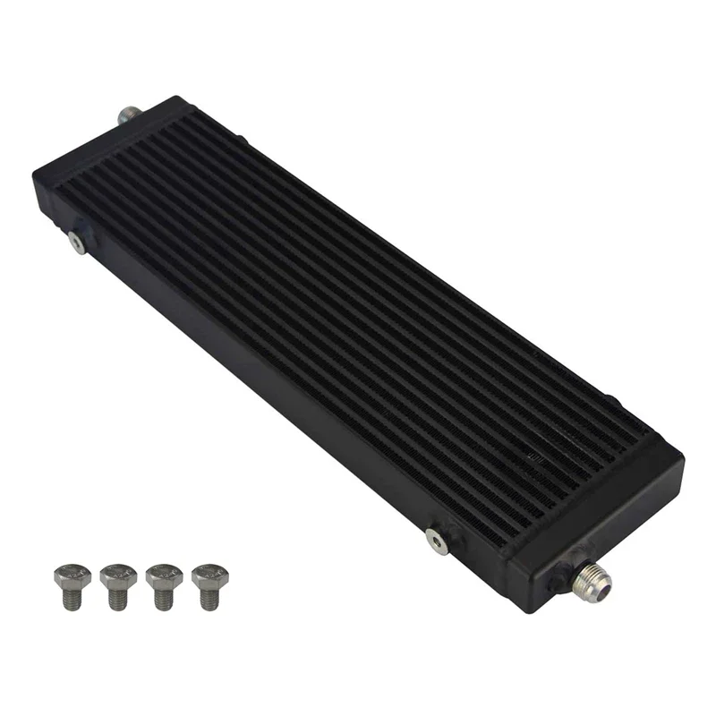 Universal Large Bar and Plate Single Cross Flow Oil Cooler 18.5