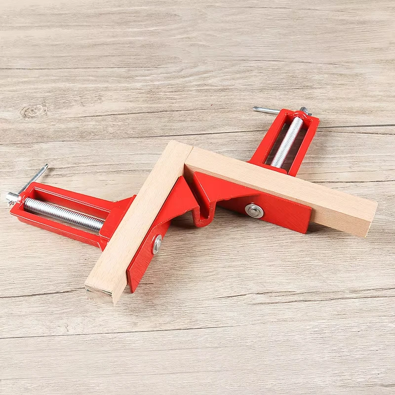1/2/4pcs 90 Degree Right Angle Clamp Toggle Clamp for Woodworking Picture Frame Glass Clamp Carpenter Hand Tools