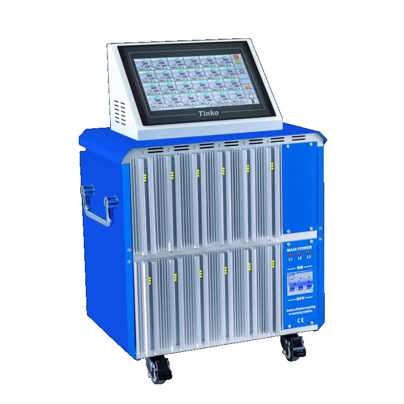 24 Zones 15A Combo SVG&Temp Touch Screen Hot Runner Temperature Controller for Injection Molding