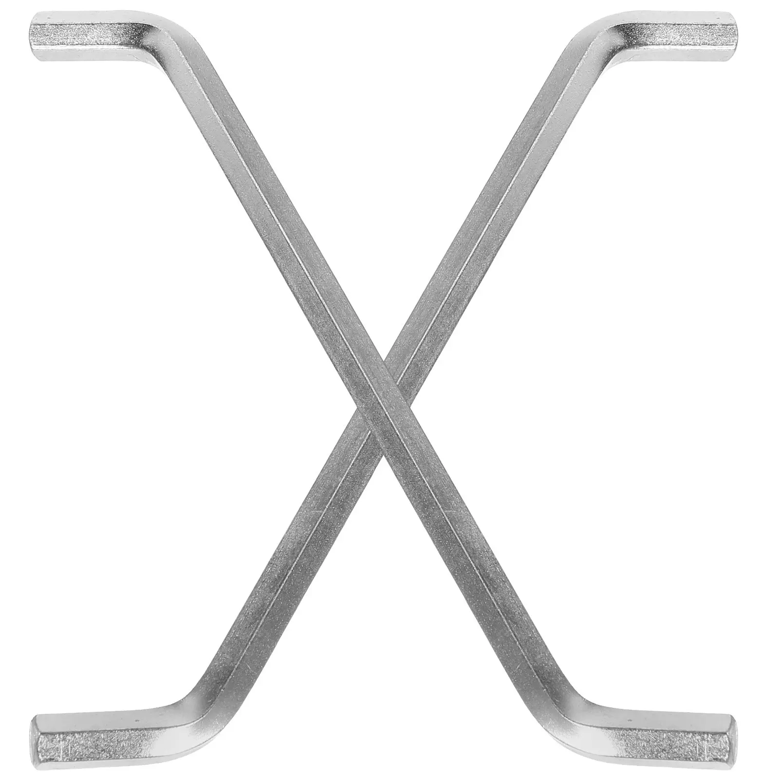 

2Pcs Stainless Steel Garbage Disposal Wrench Kitchen Sink Tool Sturdy Metal Design Easy Operate Garbage Disposal Wrench