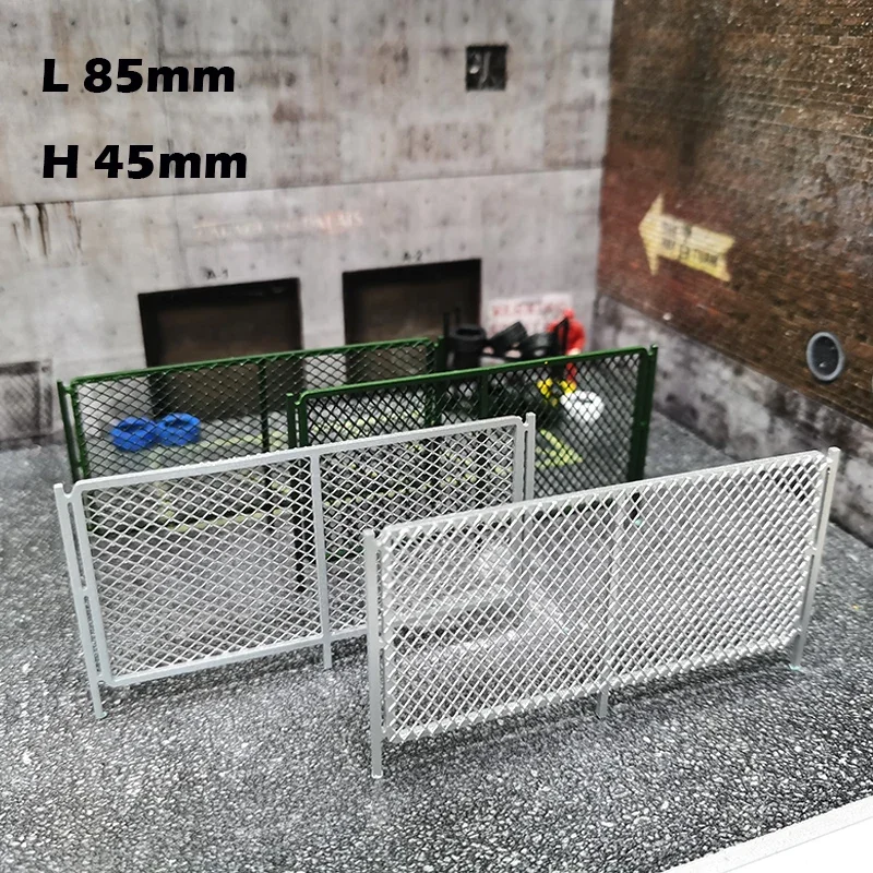 Fences 1/64 DIY  Accessories Fences Diorama Scenery Tools 2PCS/Pack - 2 Color selection