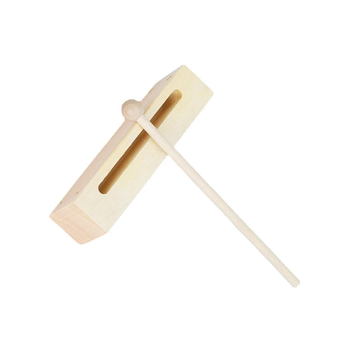 High-Quality Orff Instruments Wooden Percussion Instruments Square Two-Tone Clappers Early Childhoods Education Gift Toy