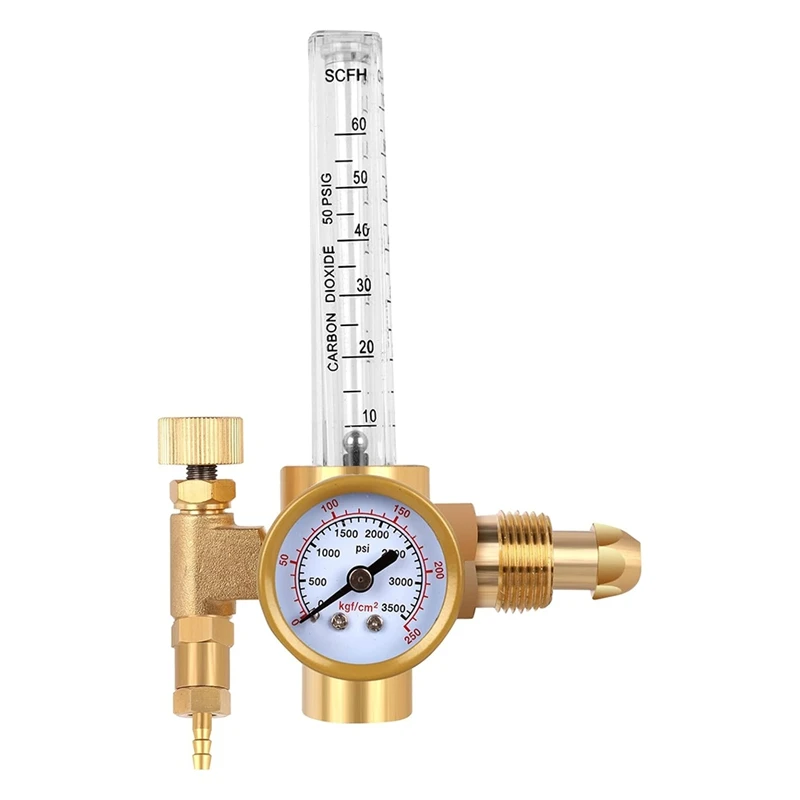 /CO2 Mig Tig Meter Gas Regulator Gauge Welding Weld CGA580 Inlet Connection-ANKL