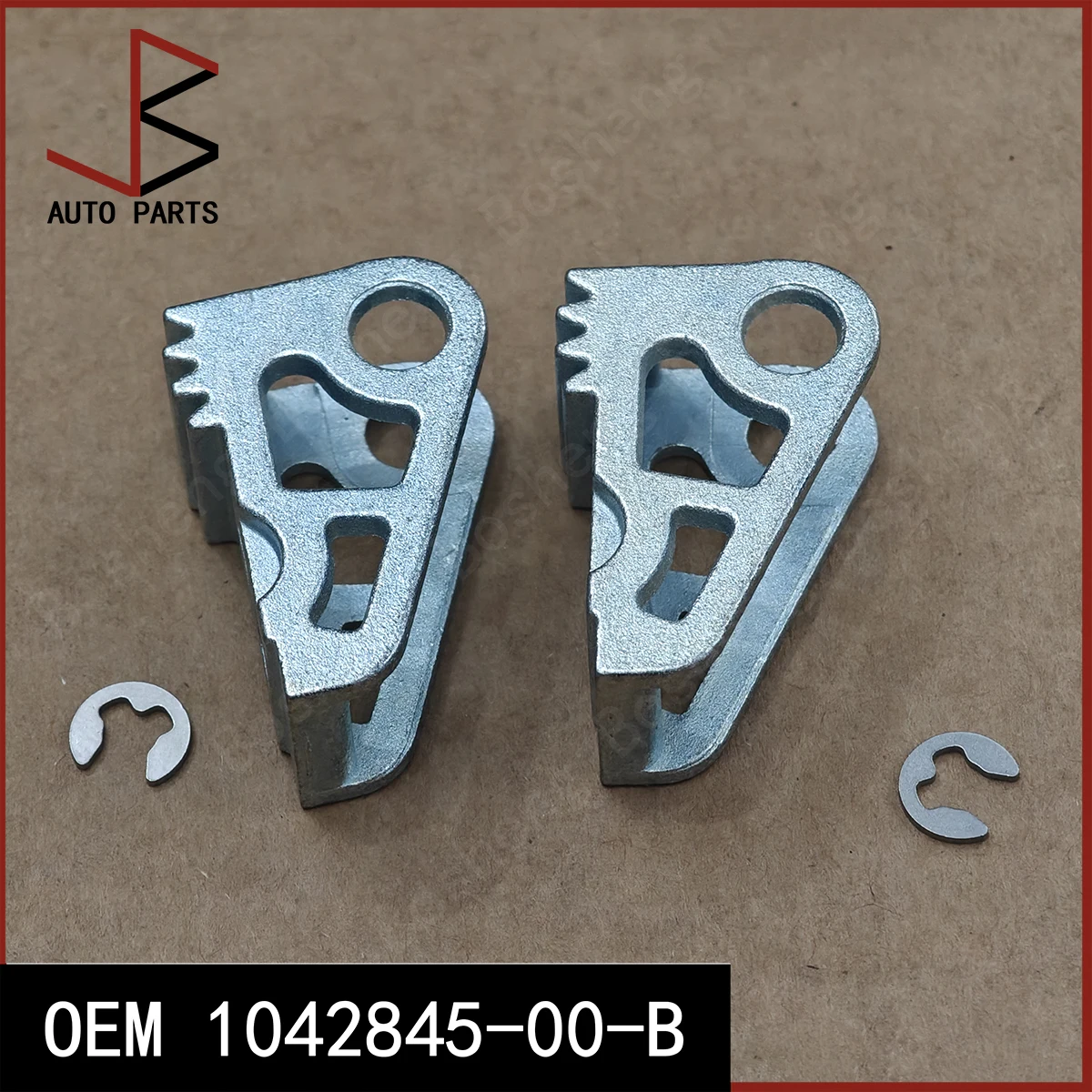 2 Pcs/set Exterior Door Handle Paddle Gear for Tesla Model S 2012-2016 Refresh 2012-2016 OEM 1042845-00-B 104284500B 1042845