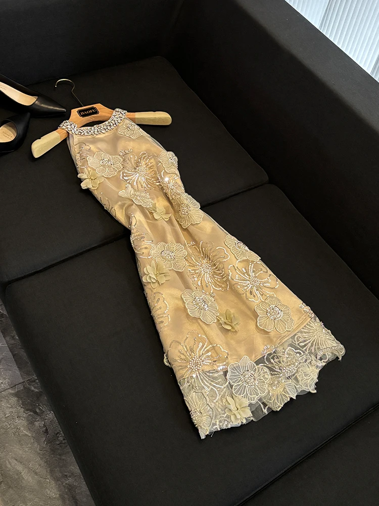 

Ele Embroidered Heavy Beading Winter Dr Ne Hanging Beach Dr U253 Commute Sle Regular Sve Other Material