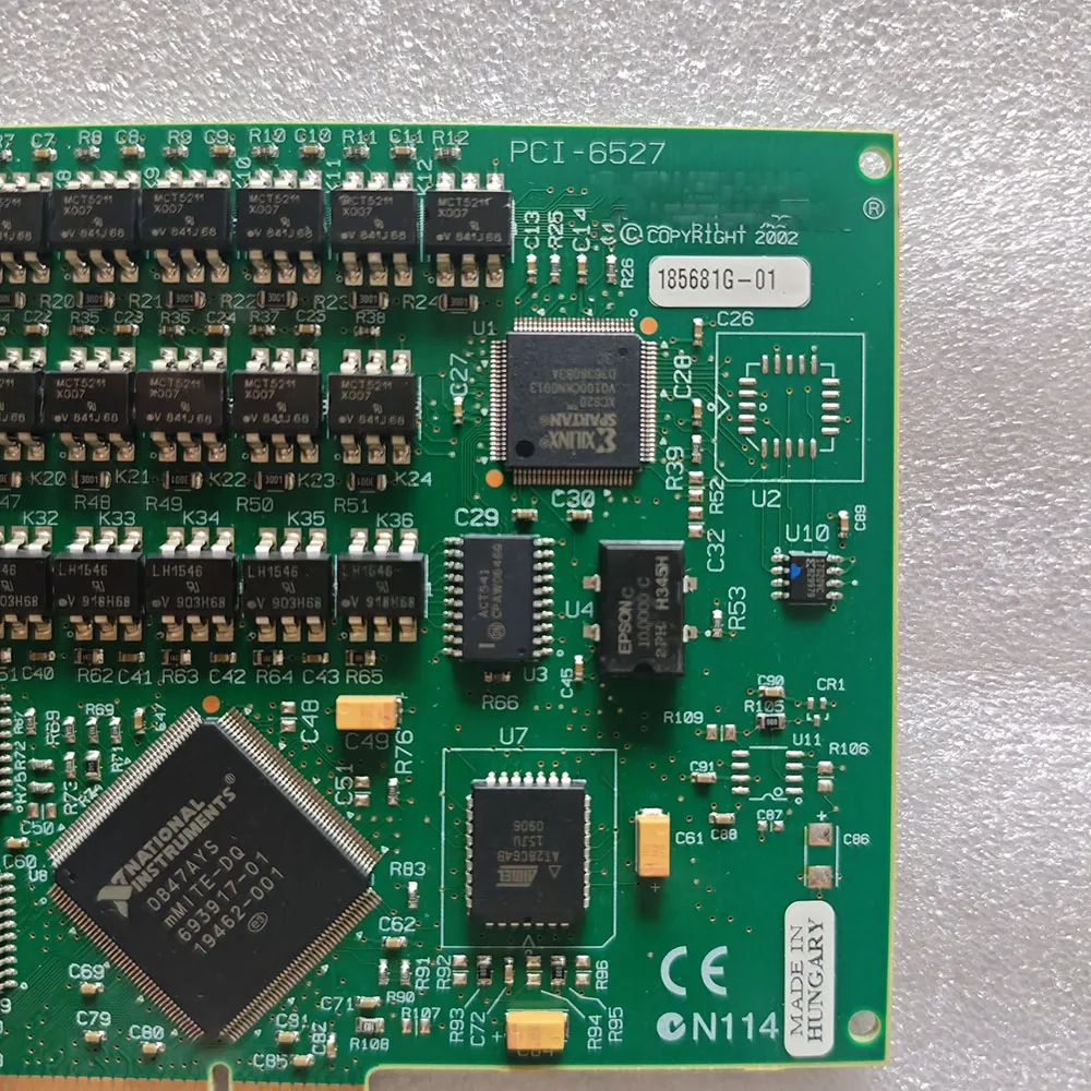 PCI-6527 24 channel optical isolation input 24 channel digital switch output