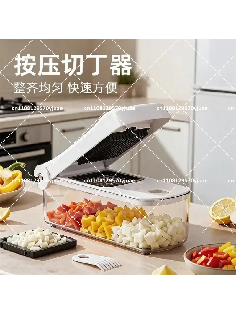 キッチン用玉ねぎカッター-多機能ポテト・大根カッター-野菜チョッパー