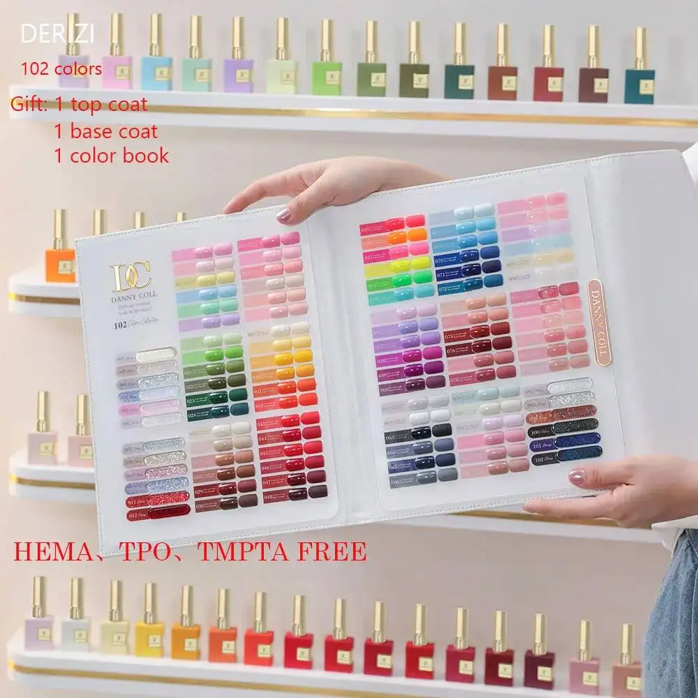 Hot Sale Nail Gel Polish TPO FREE HEMA FREE Soak Off UVLED Gel Varnish Full Coverage Super Texture Gorgeous Nail Manicure 15ml