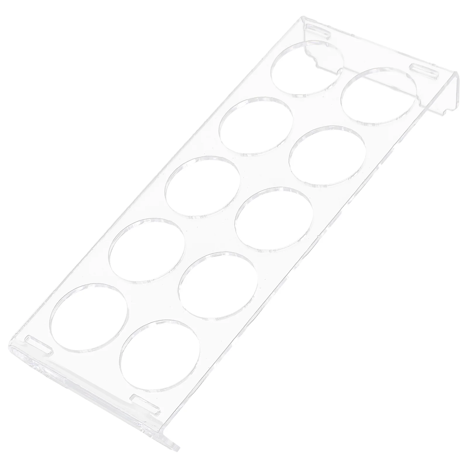 Egg Holder Refrigerator Eggs Container Acrylic Egg Rack Kitchen Egg Storage Shelf Transparent Egg Organizer Home Kitchen Supply