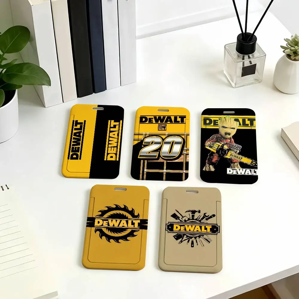 Fashion  Card Holder Corporate Business Work Badge D-DewaltS Holders Uisex Credit Bus Daily Commute ID Case