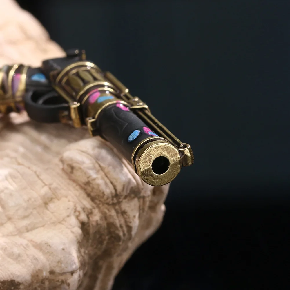 غامض يينكس نموذج صغير المدن التوأم معركة العدالة المفاتيح عقد لا يعرف الخوف سبائك الزنك على ظهره مفتاح قلادة رائعة #4