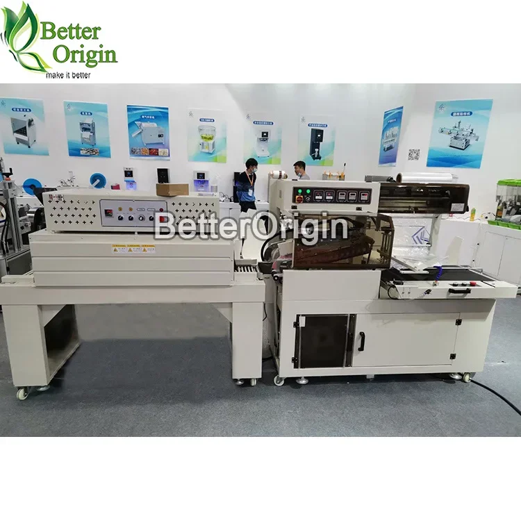 Automatic L bar sealer L bar sealing machine and heat tunnel shrink wrapping machine