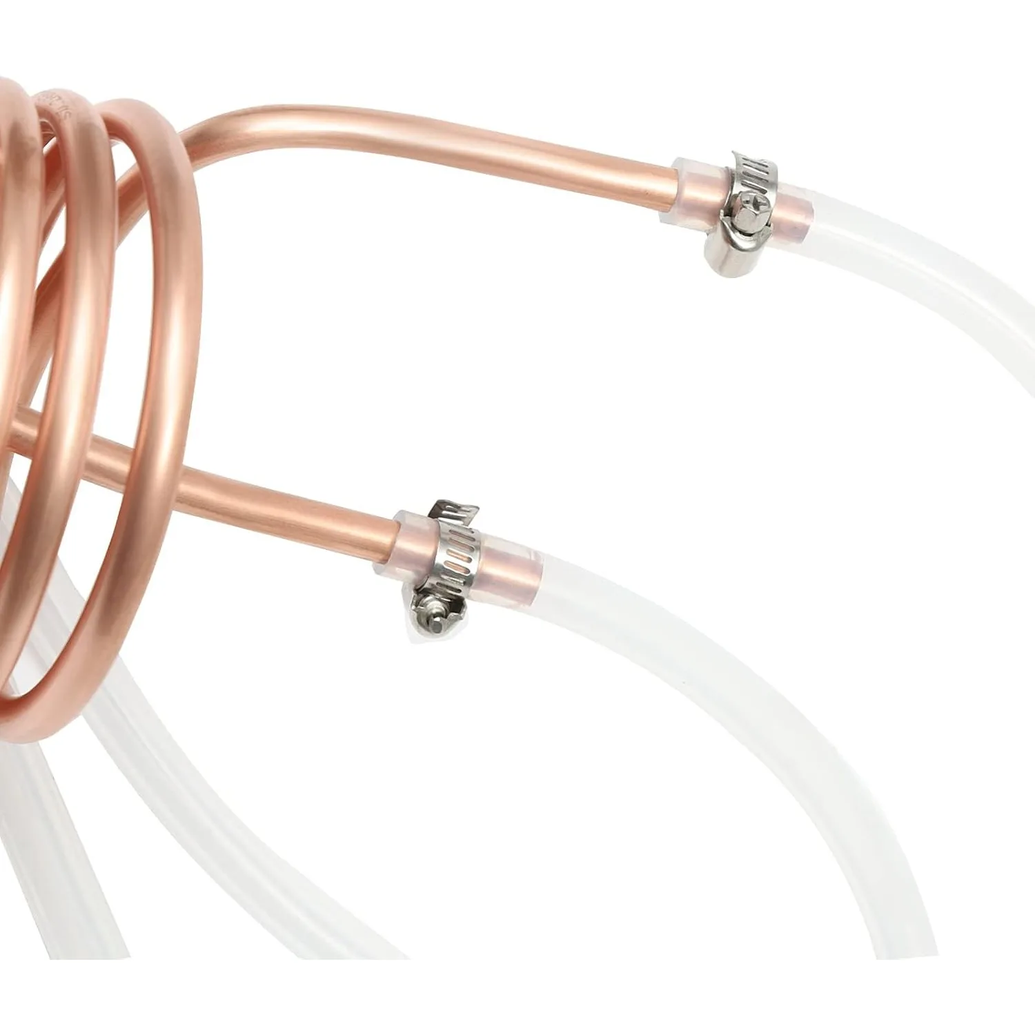 Refrigeratore per mosto in rame, refrigeratore per mosto ad immersione per birra, bobina di raffreddamento per mosto ad immersione in rame per birra fatta in casa per la produzione di birra