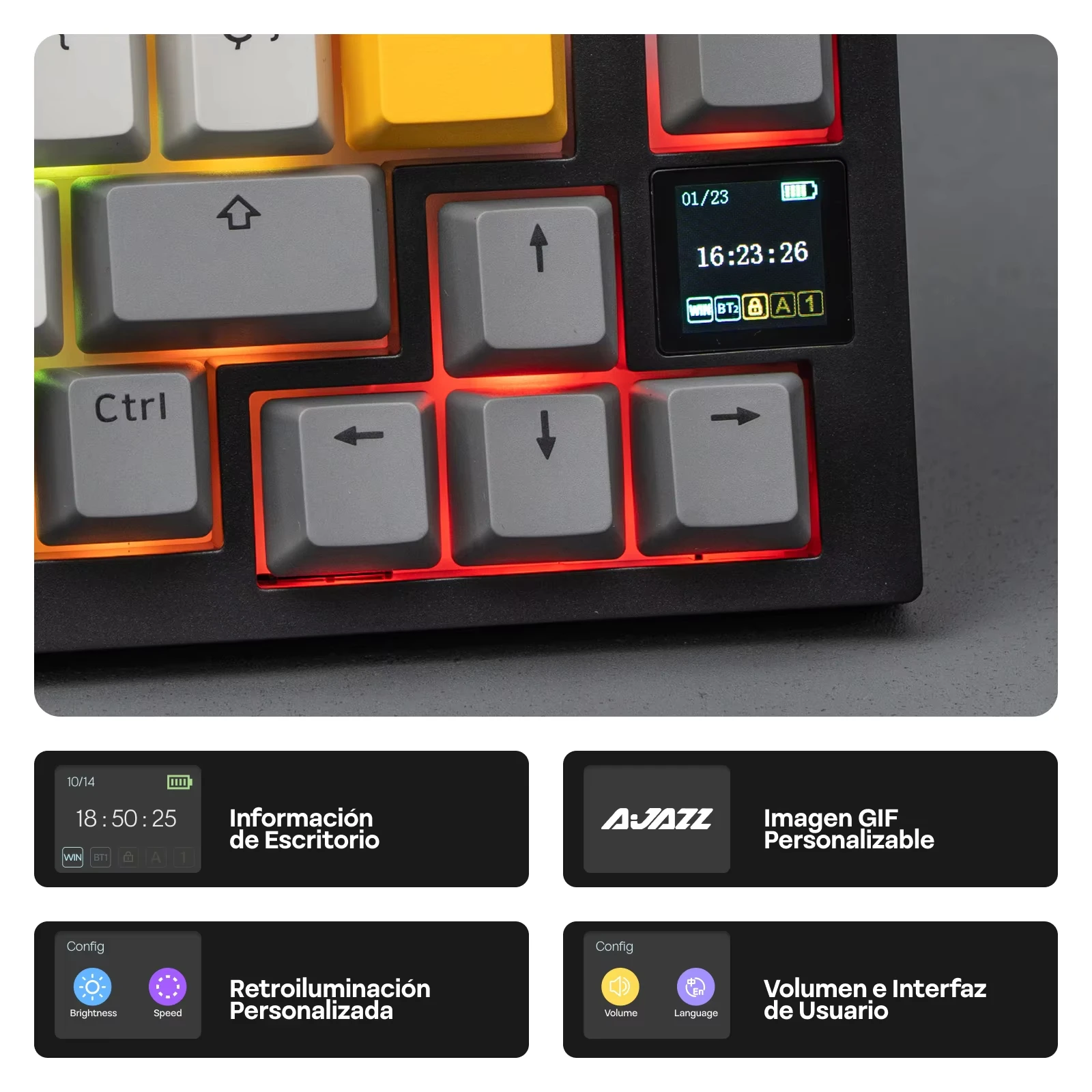 EPOMAKER X AJAZZ AK820 PRO 75% Mechanical Keyboard