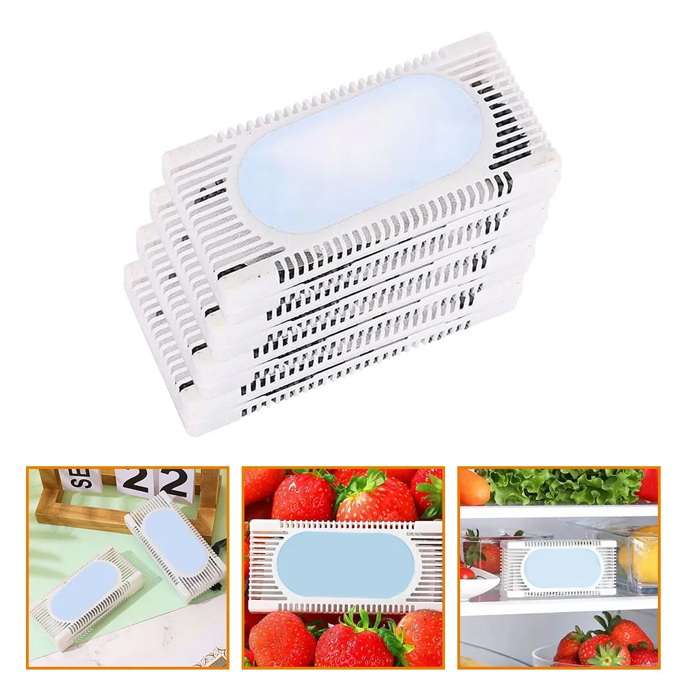 

4pcs Air Freshener Purifier Box Refrigerator Deodorizer Fridge Odor Absorber Activated Charcoal Odor Remover For Home Car Pet