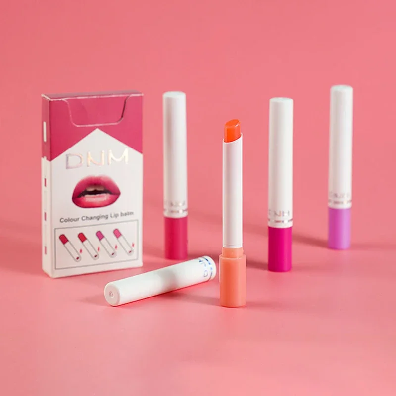 4 Stück sexy Lippenstift Set Kosmetik Lippenstift koreanische Kosmetik Lippen farbe Lip gloss wasserdichte Lippen pflege langlebige Kosmetik