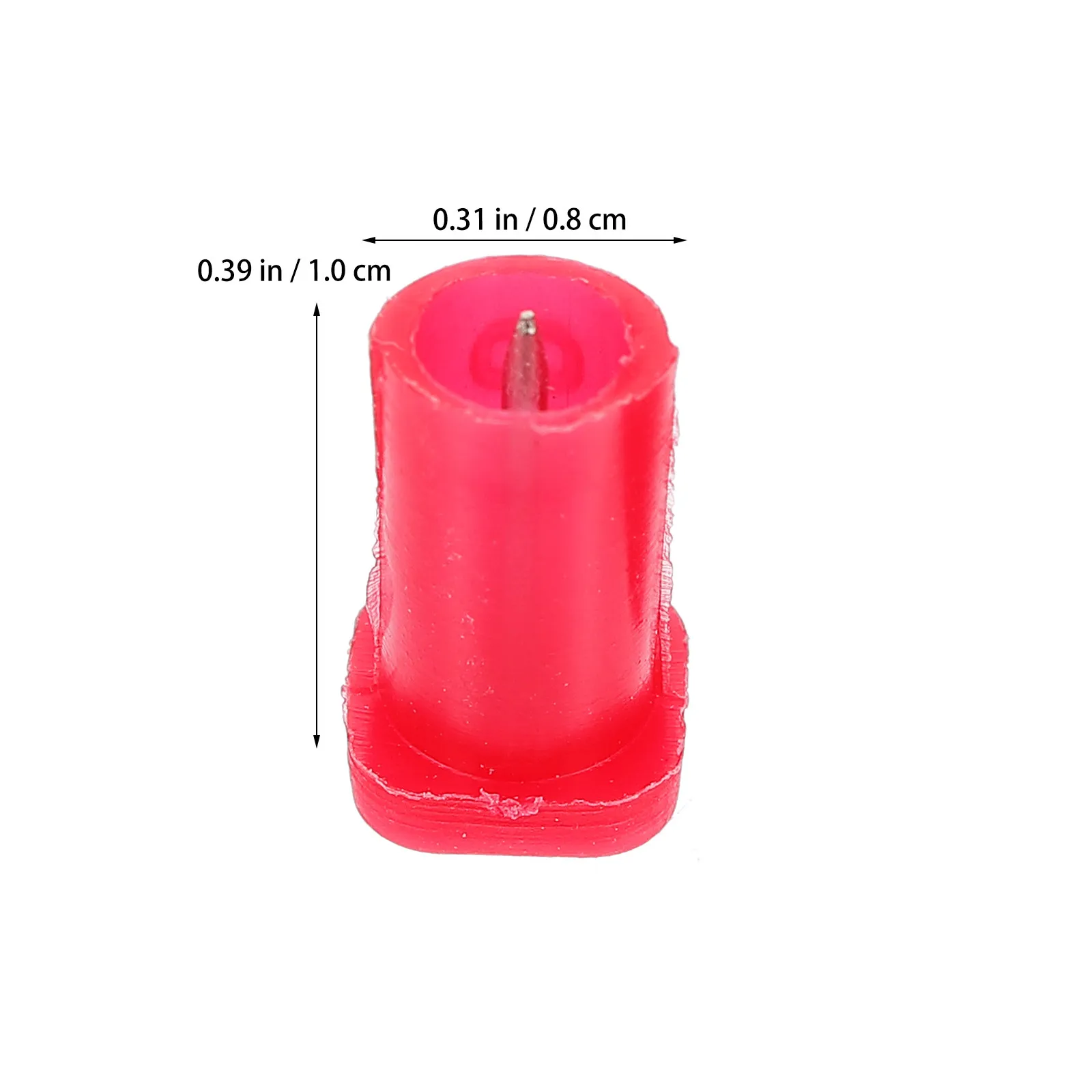 40Pcs Eyelash Glue Bottle Needles Anti-Blocking Replacement Nozzle Caps Glue Bottle Tips for Salon Anti-Blocking Needle