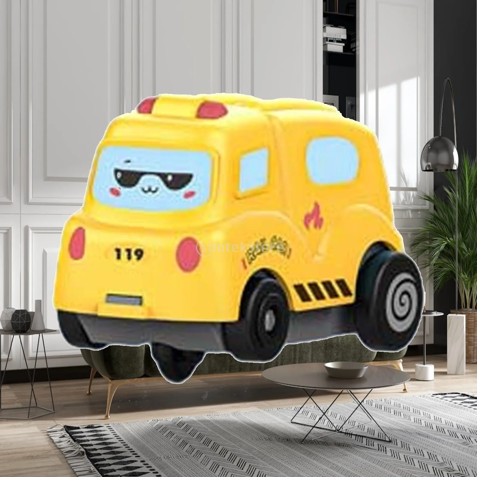 Interactive Puzzle Track Car Toy for Kids 3 Years Old Learning Set with Ambulance Fire Truck and Train Vehicle Play
