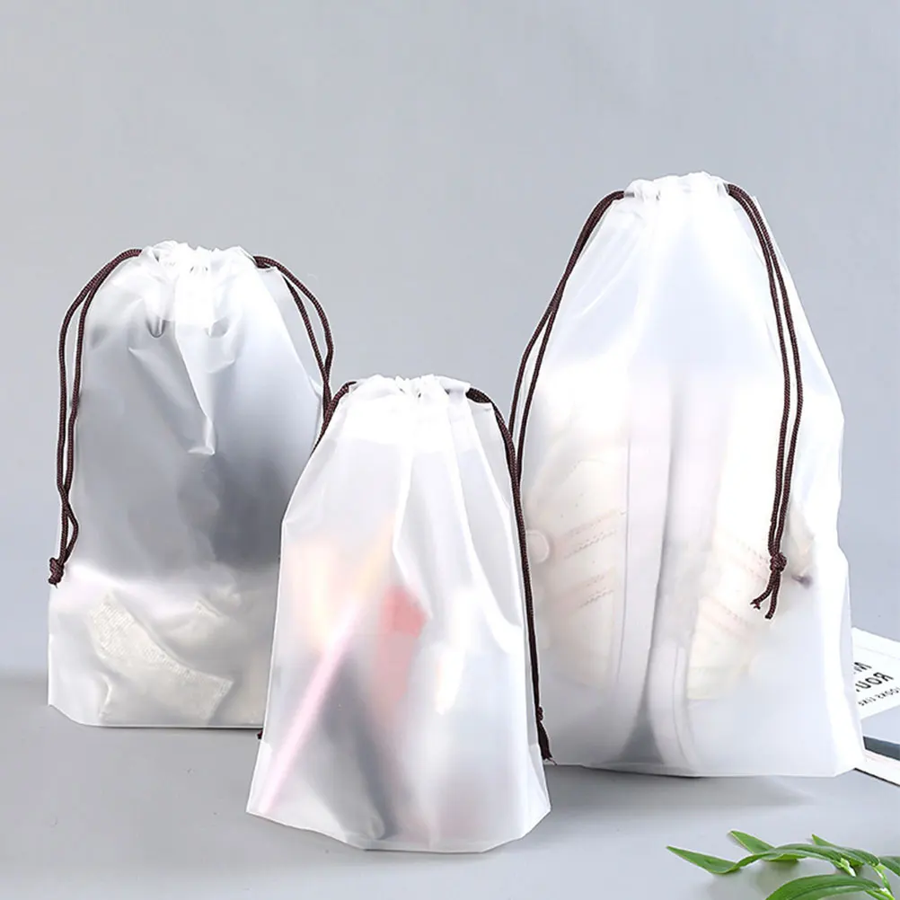 

18 Pcs Waterproof Drawstring Bags for Travel Camping Swimming Storage Bag Small Makeup Pouch Cloth Bags Separate Clean Dirty