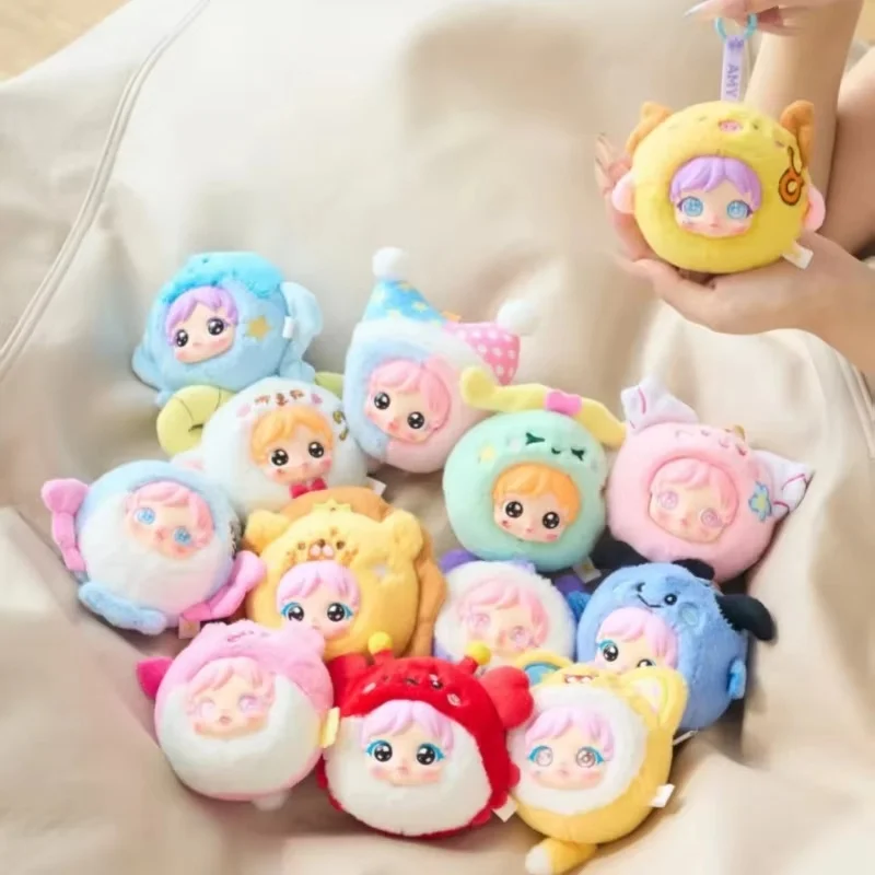 

Новая серия Эми Зодиака, мини-модная слепая коробка, милая кукла, подвеска, сумка, украшение, коллекция игрушек, орнамент, подарок на день рождения