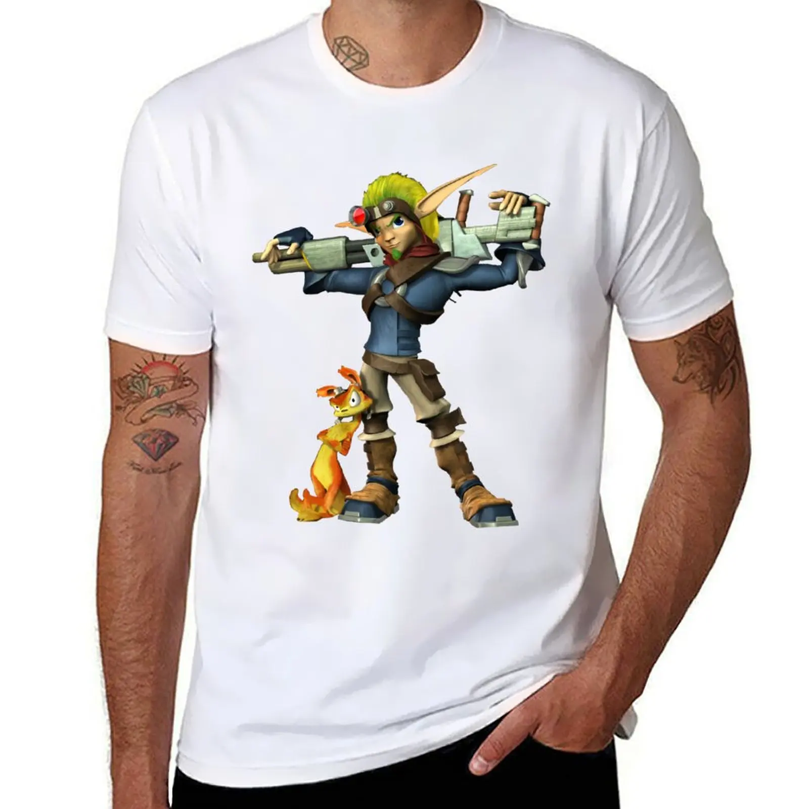 

Jax And Daxter Action Game Series 2022 Classic T-Shirt cotton tshirt 100% cotton t shirts man 100% T-Shirt