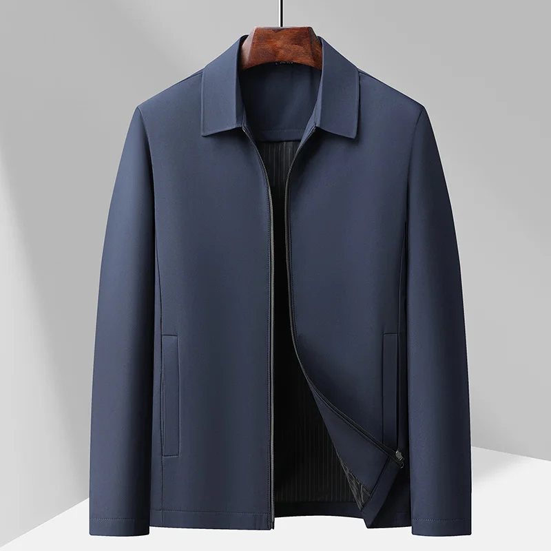 

Spring new style jacket - men's fashionable business executive executive lapel solid color coat for formal wear