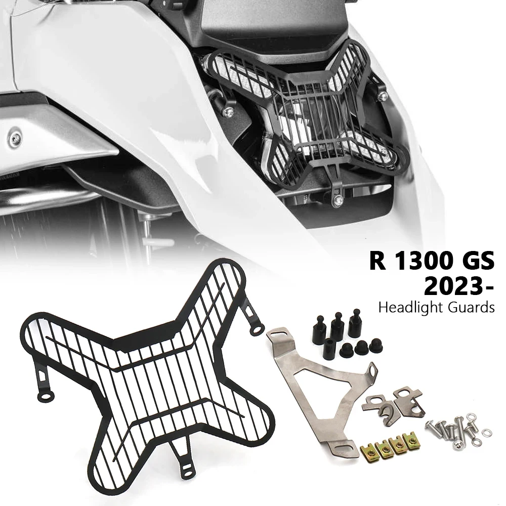 

2023 2024 2025 NEW R1300GS Motorcycle Headlight Guard Protector Lens Cover For BMW R 1300 GS R1300 GS Accessories