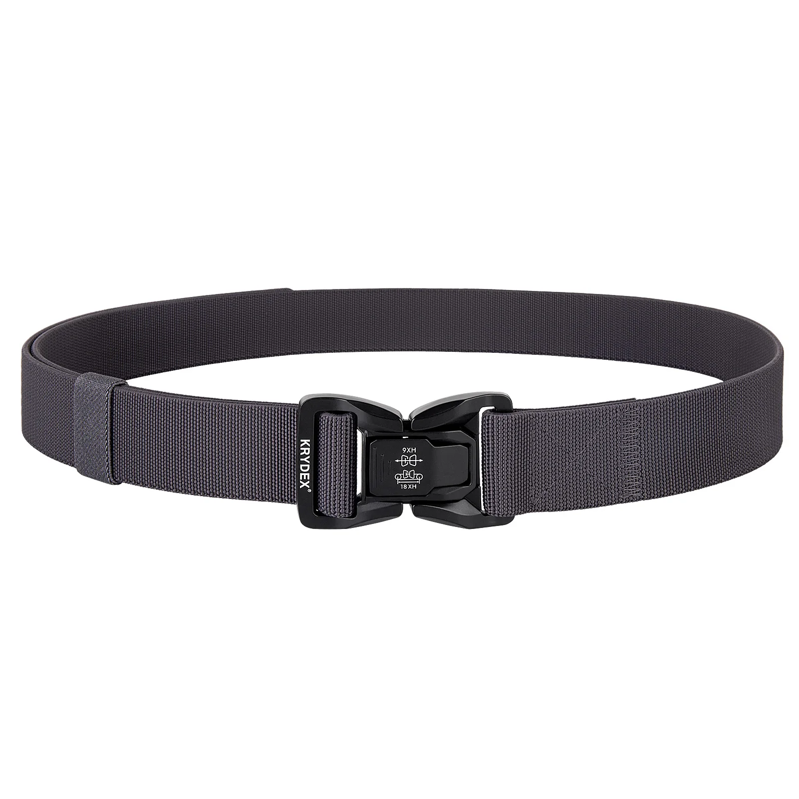 KRYDEX Taktischer 1,5 Zoll Stretch-Nylongürtel EDC Hüftgürtel mit Schnellverschluss-Schnalle Hochbelastbar für Arbeit Outdoor Training Dienstleistung – Detail 3