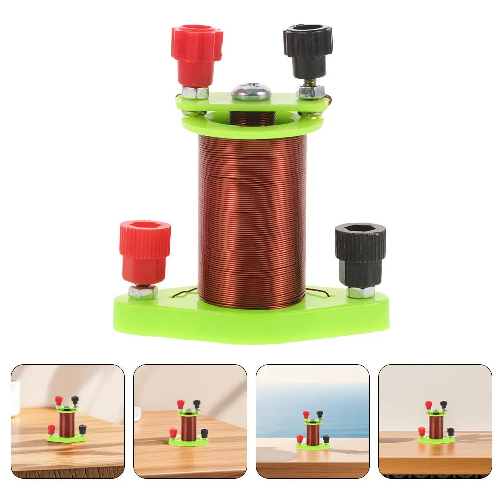 

2Pcs Precision Primary Secondary Induction Coil Set Electromagnetic Coil Physics Experiment Science Teaching Tool School Kit