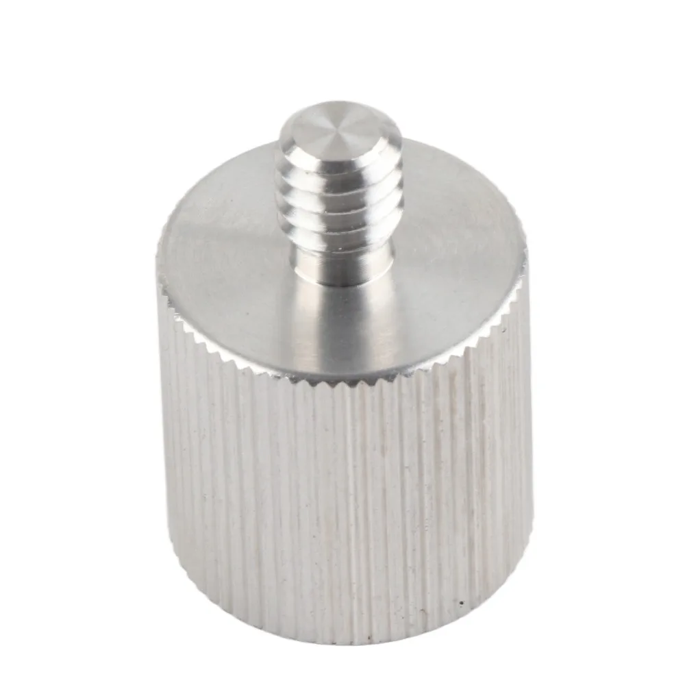 5/8in to 1/4in Thread Tripod Adapter Conversion Connector Bracket Accessory Laser Level Adapter Mic Screw Adapter For Mic Stand