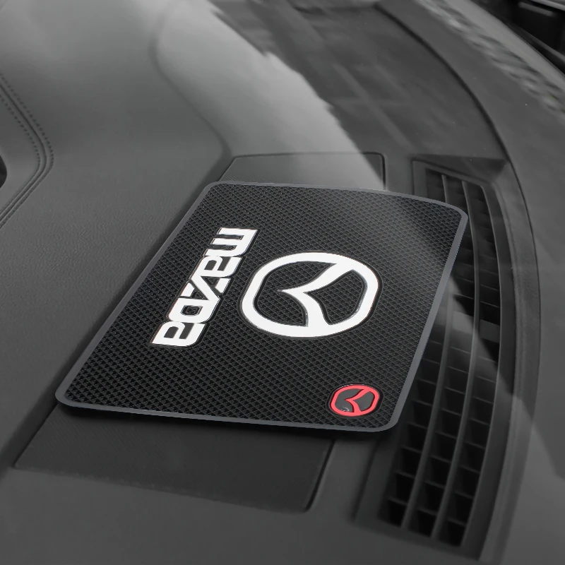 

Mazda 3 6 Atenza Axela Demio CX-3 CX-5 CX-30 CX-8 CX-9 RX-8 PVC Car Dashboard Non-Slip Mat Phone Sticky Anti-Slip Pad Accessory