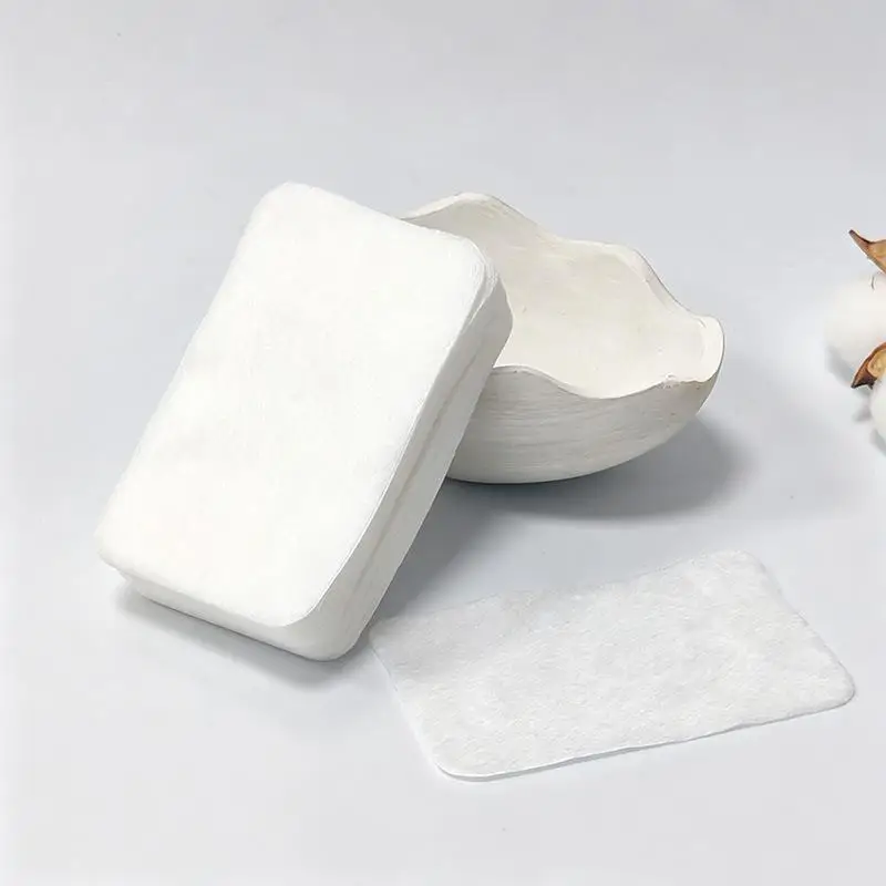 100Pcs DIY Disposable Natural Cotton Eye Mask Patches Portable Skin Care Tools for Short Trip Daily Use