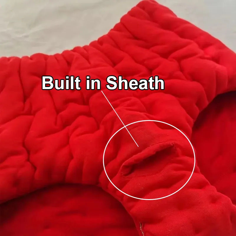 Handmade Men Sexy Cotton High-waisted Underpants Filled Cotton Thick Puffy Warm Briefs Fetish Panties BF Private Party Costumes