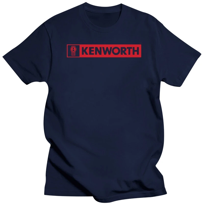 Kenworth Truck Logo Design T Shirt Men's Graphics Printed Tops Hipster Tees