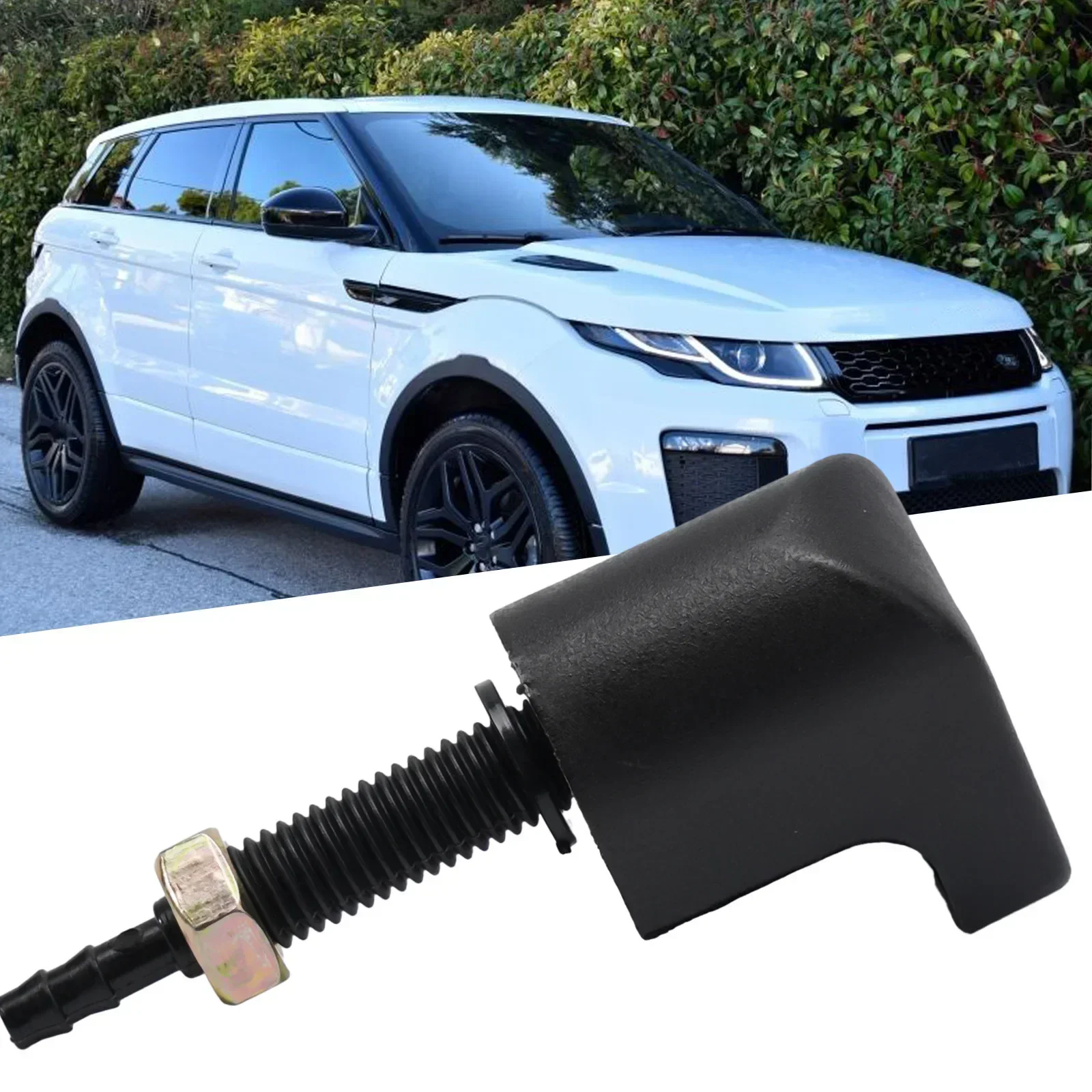 ​Front Windshield Wiper Washer Jet Nozzle For Defender 90 110 Plastic Auto Replacement Accessories Windscreen Wipers Nozzle